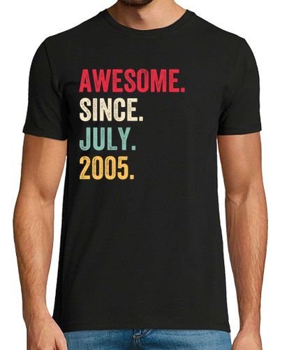 Camiseta impresionante desde julio de 2005 cumpl - latostadora.com - Modalova