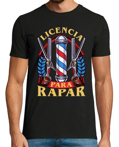 Camiseta Barbero Licencia para Rapar Barbería - latostadora.com - Modalova