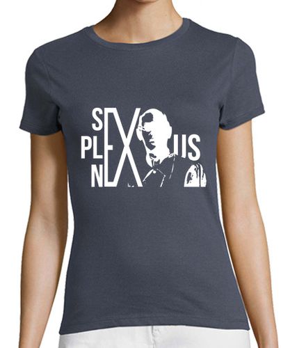Camiseta mujer Sexus Nexus Plexus - Henry Miller - latostadora.com - Modalova