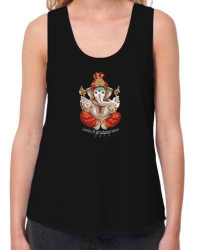 Camiseta mujer D9 Ganesha camiseta mujer tirantes negra laTostadora - latostadora.com - Modalova