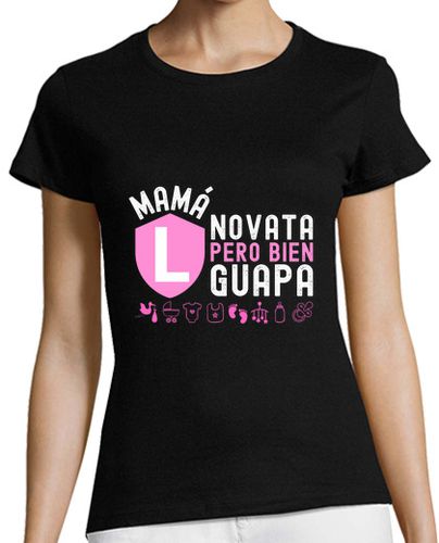 Camiseta mujer mamá en prácticas divertidas futura mam - latostadora.com - Modalova
