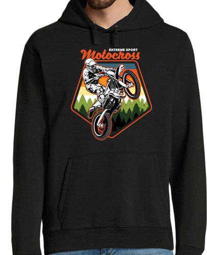 Sudadera Con Capucha Para Hombre motocross deporte extremo laTostadora - latostadora.com - Modalova