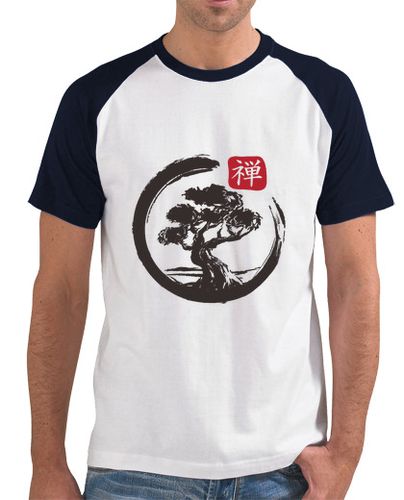 Camiseta bonsái árbol retro planta ying yang - latostadora.com - Modalova