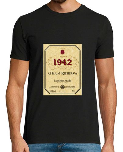 Camiseta Cosecha de 1942 - Gran Reserva - latostadora.com - Modalova