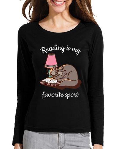 Camiseta mujer leer es mi deporte favorito - latostadora.com - Modalova