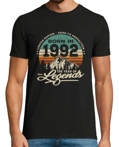 Camiseta Hombre Manga Corta Leyendas reales nacen en 1992 laTostadora - latostadora.com - Modalova