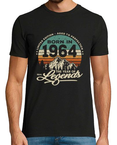 Camiseta Hombre Manga Corta Leyendas reales nacen en 1964 laTostadora - latostadora.com - Modalova