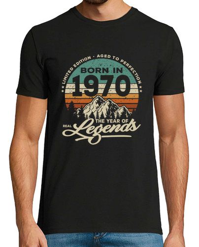 Camiseta Leyendas reales nacen en 1970 - latostadora.com - Modalova