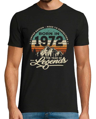 Camiseta Hombre Manga Corta Leyendas reales nacen en 1972 laTostadora - latostadora.com - Modalova