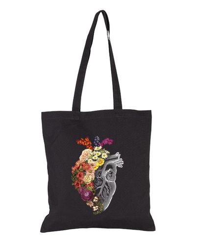 Bolsa De Tela flor corazón primavera laTostadora - latostadora.com - Modalova