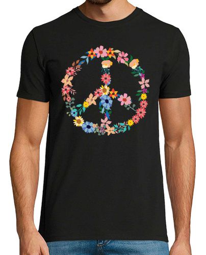 Camiseta Hombre Manga Corta paz y amor laTostadora - latostadora.com - Modalova