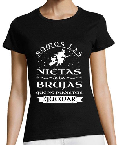 Camiseta mujer Somos las nietas de las brujas - latostadora.com - Modalova