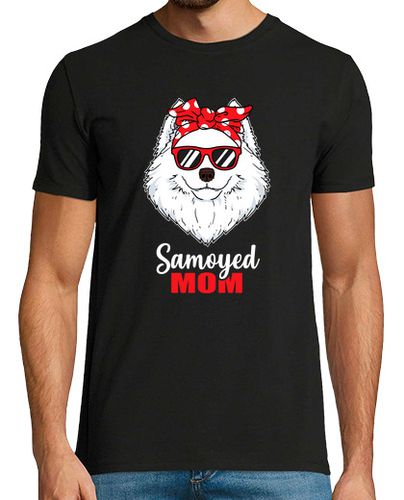 Camiseta Cool Samoyed Dog Mom Dog Lover Pet Gift - latostadora.com - Modalova