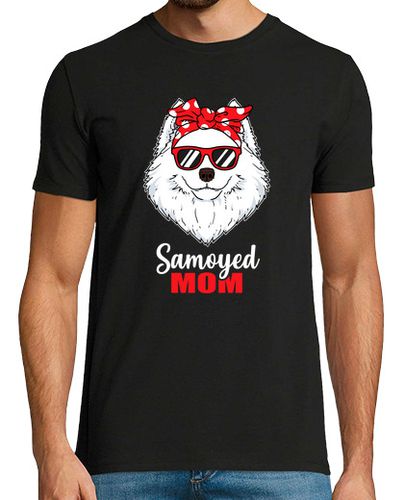 Camiseta Hombre Manga Corta Cool Samoyed Dog Mom Dog Lover Pet Gift laTostadora - latostadora.com - Modalova