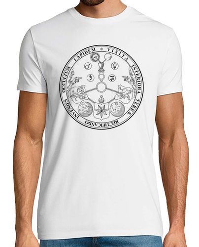 Camiseta vitriolo símbolos secretos rosacruces - latostadora.com - Modalova