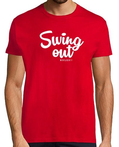 Camiseta Hombre Manga Corta Swing out rules! laTostadora - latostadora.com - Modalova