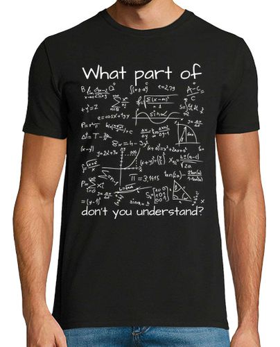 Camiseta qué parte de las matemáticas no entiend - latostadora.com - Modalova
