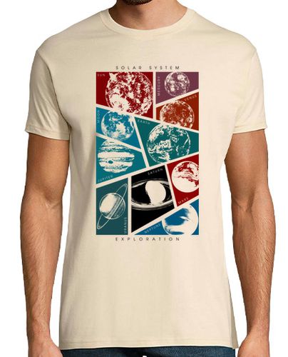 Camiseta Exploracion del Sistema Solar 4 - latostadora.com - Modalova