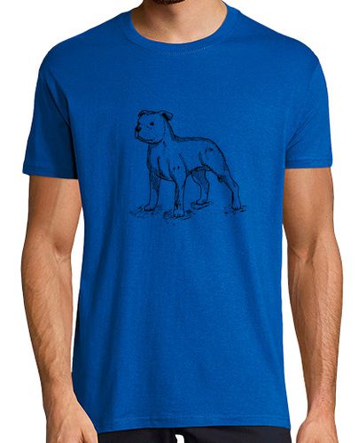 Camiseta Staffordshire bull terrier laTostadora - latostadora.com - Modalova