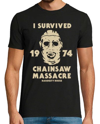 Camiseta I survived chainsaw massacre - latostadora.com - Modalova