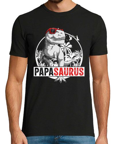 Camiseta Hombre Manga Corta idea de regalo papasaurus rex papá laTostadora - latostadora.com - Modalova