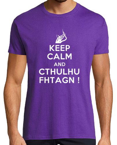 Camiseta Keep Calm and Cthulhu Fhtagn! - latostadora.com - Modalova