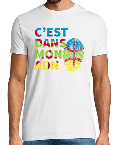 Camiseta Amazigh C est Dans Mon ADN Vintage Kabyle Pride - latostadora.com - Modalova