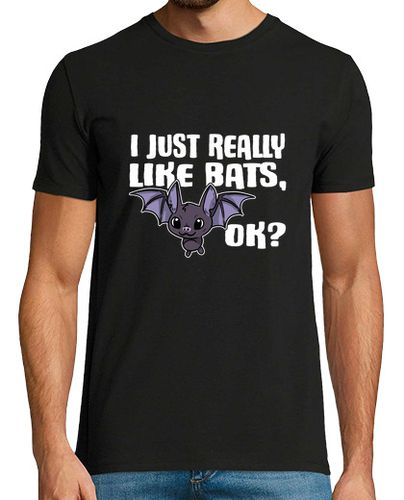 Camiseta lindo, me gustan mucho los murciélagos, está bien, idea de regalo - latostadora.com - Modalova