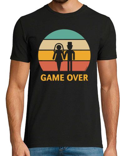 Camiseta Hombre Manga Corta juego terminado - despedida de soltero laTostadora - latostadora.com - Modalova