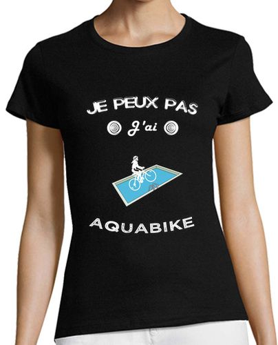 Camiseta mujer camiseta no puedo tengo humor aquabike laTostadora - latostadora.com - Modalova