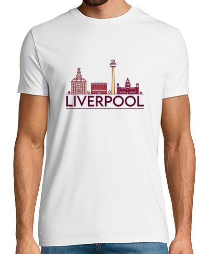 Camiseta paisaje urbano de liverpool - latostadora.com - Modalova