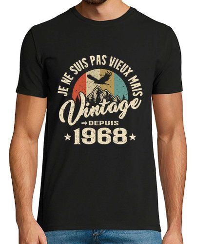Camiseta no viejo pero vintage desde 1968 - latostadora.com - Modalova