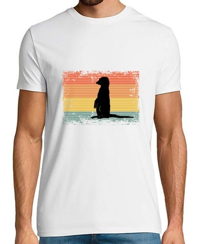 Camiseta idea de regalo animal mangosta suricata vintage laTostadora - latostadora.com - Modalova