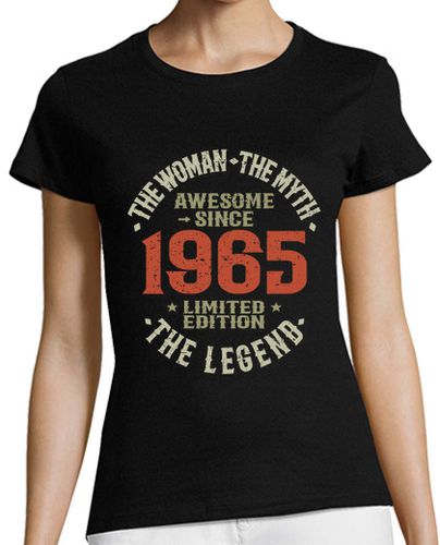 Camiseta mujer leyenda desde 1965 - latostadora.com - Modalova