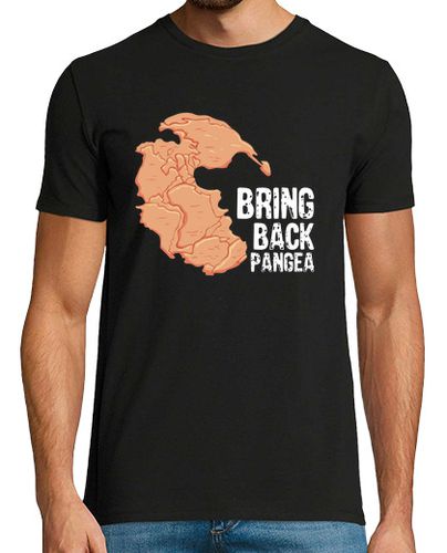 Camiseta Hombre Manga Corta profesor de geografía tierra pangea laTostadora - latostadora.com - Modalova