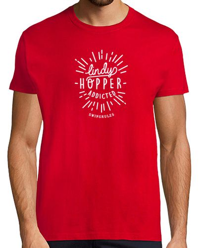 Camiseta LindyHopper addicted (white) - latostadora.com - Modalova