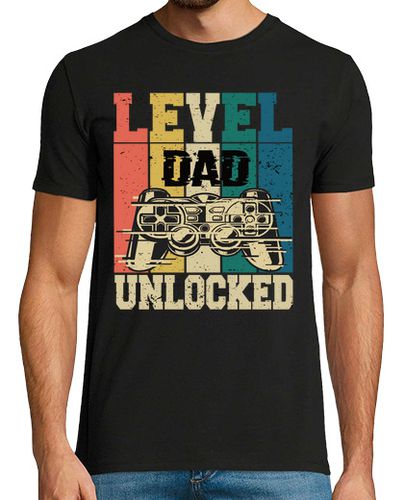 Camiseta nivel desbloqueado papa - latostadora.com - Modalova