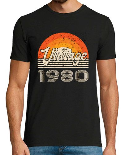 Camiseta vendimia 1980 cumpleaños retro - latostadora.com - Modalova