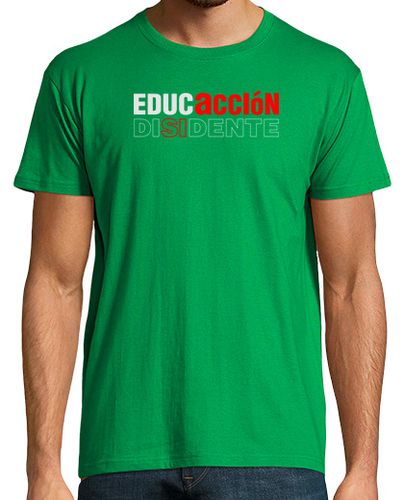 Camiseta educa acción disidente _ ♂ m/c laTostadora - latostadora.com - Modalova