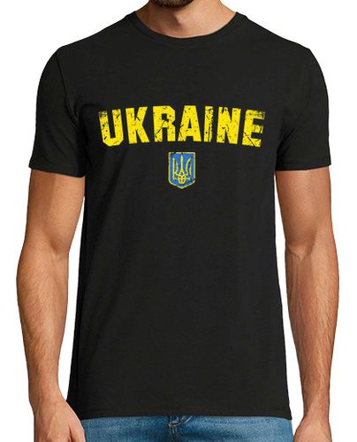 Camiseta Ucrania Ukraine y Escudo - latostadora.com - Modalova
