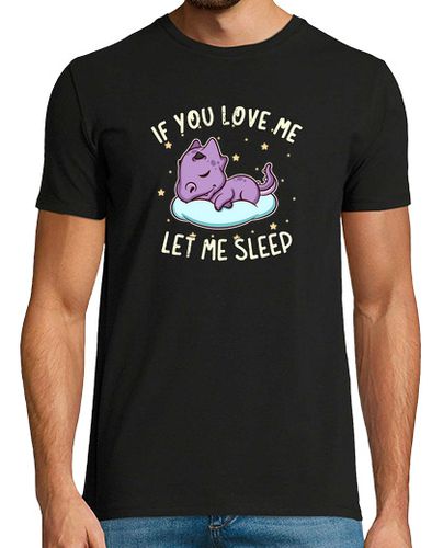 Camiseta If You Love Me Let Me Sleep laTostadora - latostadora.com - Modalova