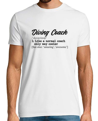 Camiseta definición de entrenador de buceo - latostadora.com - Modalova