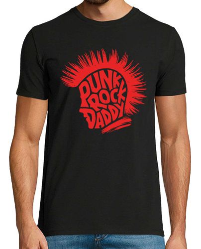 Camiseta Punk Rock Daddy rojo - latostadora.com - Modalova