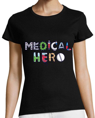 Camiseta mujer héroe médico médico enfermera del hospi - latostadora.com - Modalova