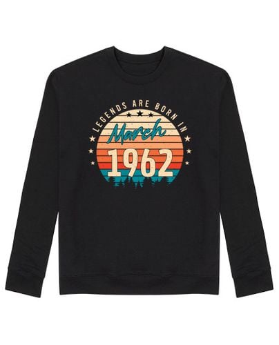 Sudadera Sin Capucha Unisex 1962 en marzo cosecha laTostadora - latostadora.com - Modalova