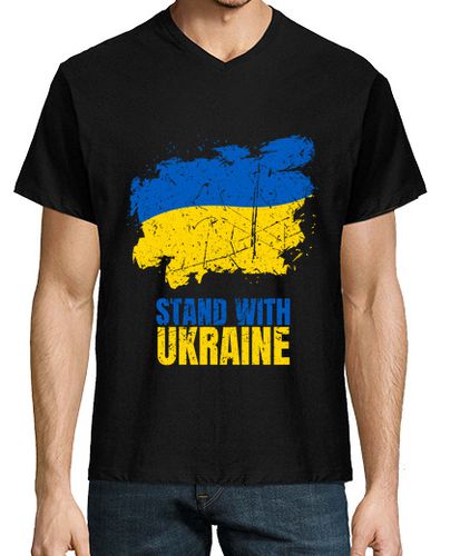 Camiseta estar de pie con ucrania bandera de ucr - latostadora.com - Modalova
