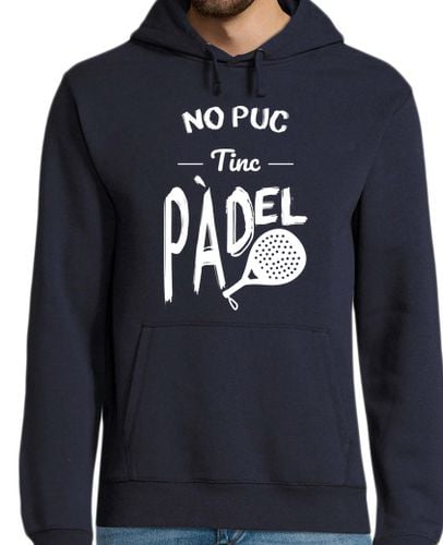 Sudadera Con Capucha Para Hombre No puedo tengo padel - Catalán laTostadora - latostadora.com - Modalova