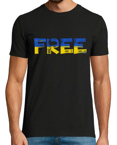 Camiseta Free Ukraine - latostadora.com - Modalova