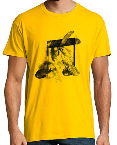 Camiseta Hombre Manga Corta pintor de la música laTostadora - latostadora.com - Modalova