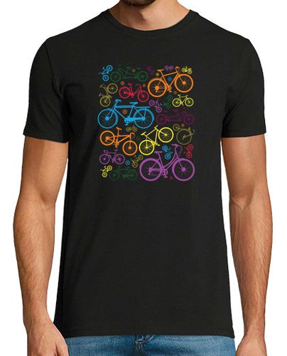 Camiseta Hombre Manga Corta Bicicletas de Colores laTostadora - latostadora.com - Modalova